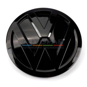 Golf 7.5 zwart logo voorzijde