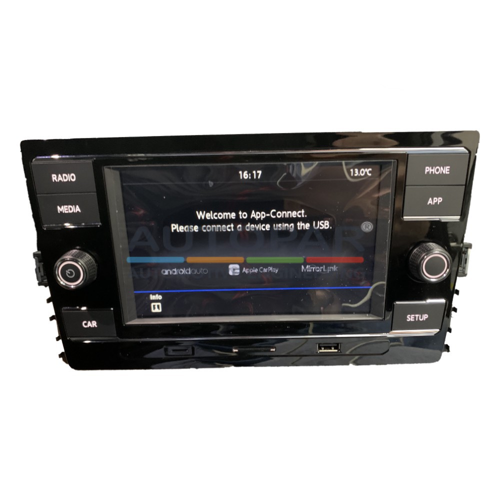 Volkswagen Golf 7 Apple Carplay radio origineel VW Golf 7 Android Auto