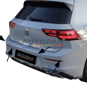 Golf 8 parkeersensoren achterzijde
