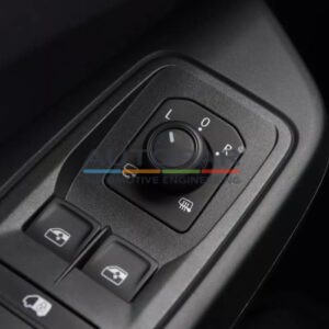 Volkswagen Caddy 2021 - 2023 Automatisch Inklapbare zijspiegels