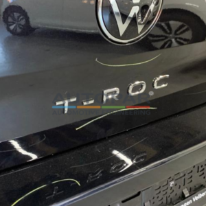 Volkswagen T-Roc logo Zilver/Chrome