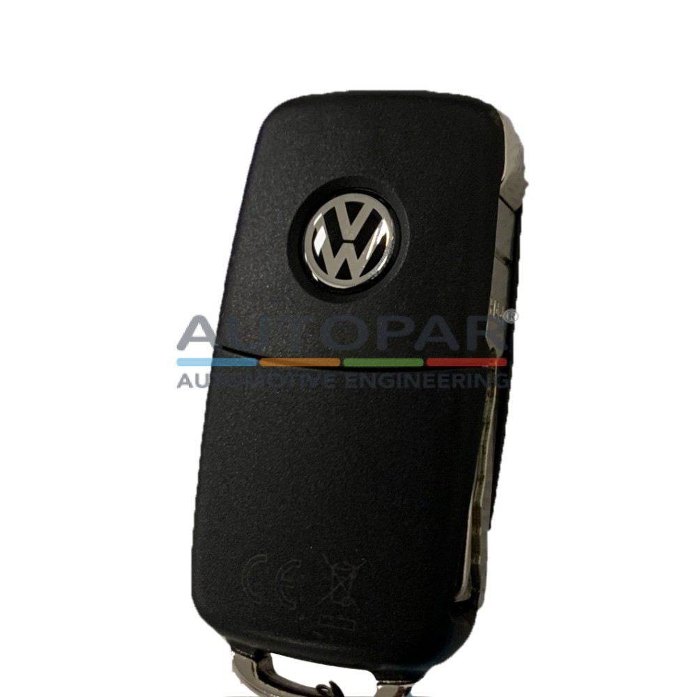 Volkswagen Origineel VW Embleem Voor Grille - Chroom, Diameter 150 Mm (voor Golf V, Jetta, Passat, Tiguan)