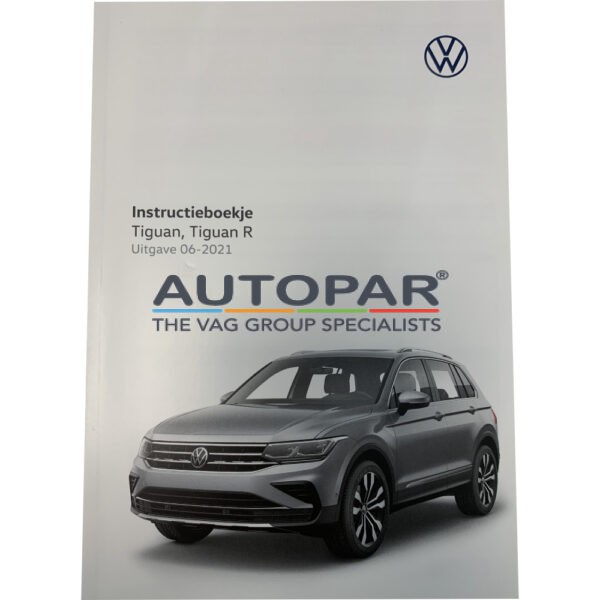 Nederlandse instructieboekje Volkswagen Tiguan