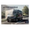 Originele handleiding instructieboekje MAN TGE voorkant bus