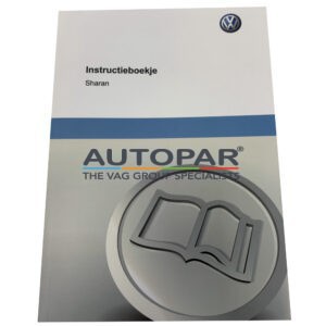 Originele handleiding instructieboekje Volkswagen Sharan