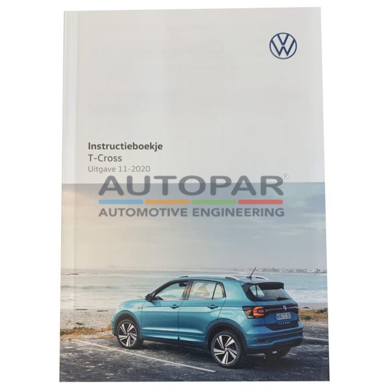 Originele handleiding instructieboekje Volkswagen TCross Autopar