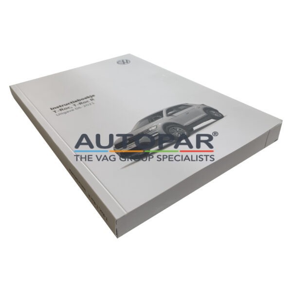 Originele handleiding instructieboekje Volkswagen T-Roc zijkant