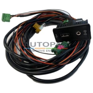 Volkswagen Passat USB AUX IN Bedrading set - Compleet