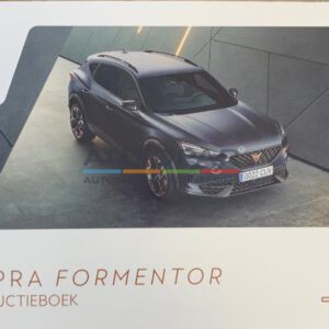 Cupra formentor instructieboekje