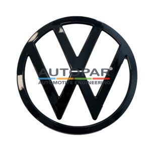 Volkswagen Golf 8 Zwart logo achterzijde hoogglans