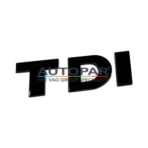 Volkswagen TDI zwart logo embleem