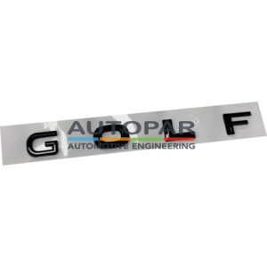 Volkswagen Golf 8 zwarte Golf letters
