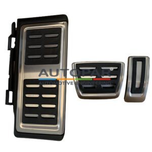 Seat Leon pedalenset RVS/aluminium met voetsteun - 2020 - heden