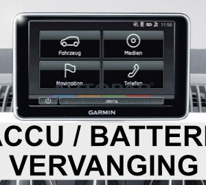 Navigon : Garmin accu batterij vervangen - VW Up! Citigo Seat Mii Ibiza