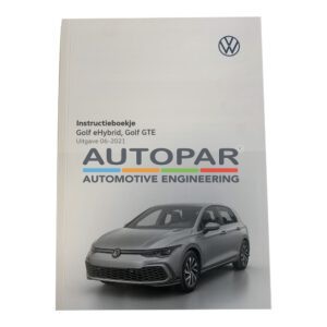 Originele handleiding instructieboekje Volkswagen Golf 8 GTE