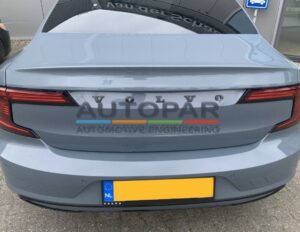 Volvo S60 zwart logo/embleem achterklep origineel