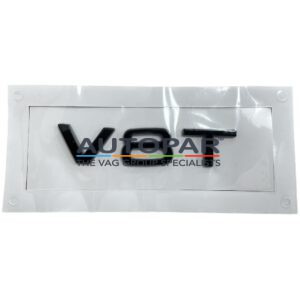 Audi V8T Zwart embleem logo