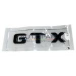 VW GTX Zwart embleem logo