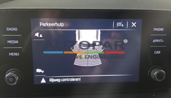 Parkeersensoren Skoda Kamiq achterbumper