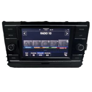 Volkswagen radio 3CN035869 App display