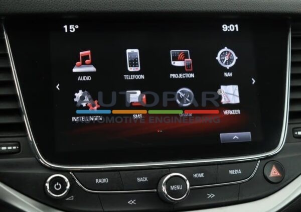 Opel Astra K reparatie display LQ080Y5DZ10