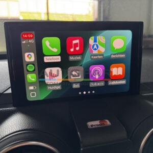 Audi Q2 Draadloze Apple Carplay Android Auto - App Connect display