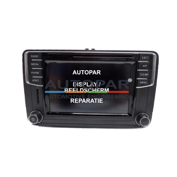 VW Composition Media display beeldscherm reparatie 5K7035200L