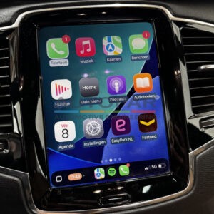 Volvo XC90 navigatie app connect menu