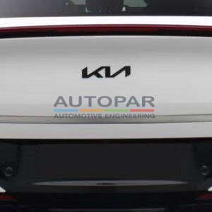 Zwart KIA logo achterklep