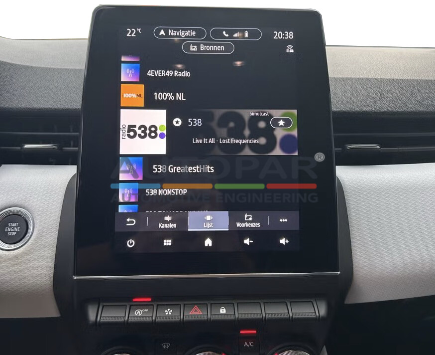 Renault Clio V 9,3" nieuw Display 2019-2022 / Display reparatie