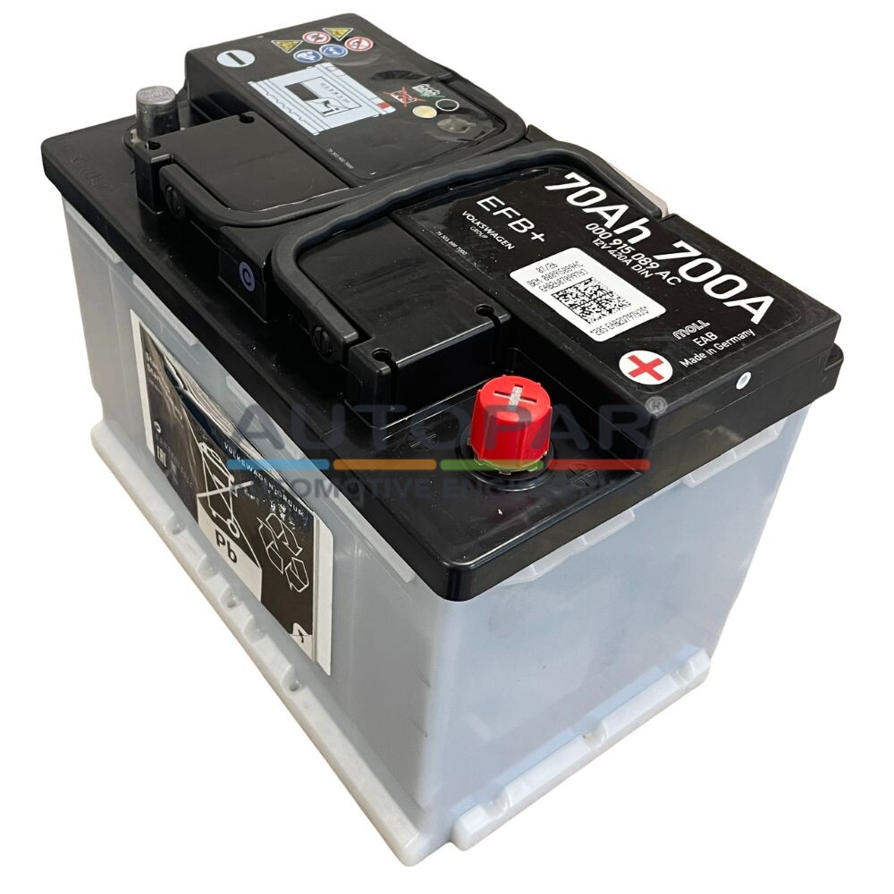 Originele Audi A3 8V (start)accu voor 4 cilinder 1,5 l/110kW DADA motor