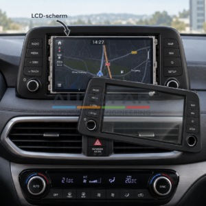 Hyundai-Tucson-LCD-module-met-los-frame